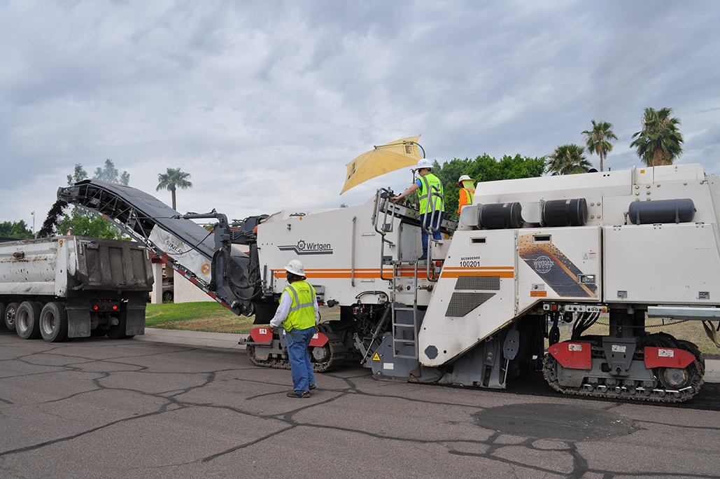 Sunland Asphalt Milling for the City of Tempe | Sunland Asphalt