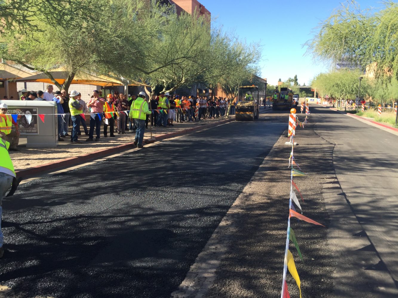 Sunland Demos Sustainable Pavement Methods at ASU Sunland Asphalt