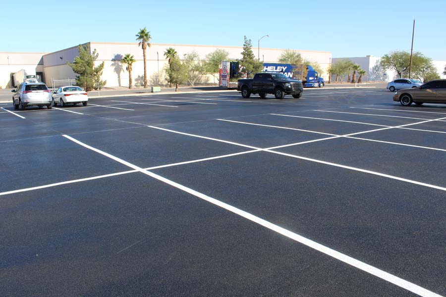 Shelby American Parking Lot Reconstruct | Sunland Asphalt