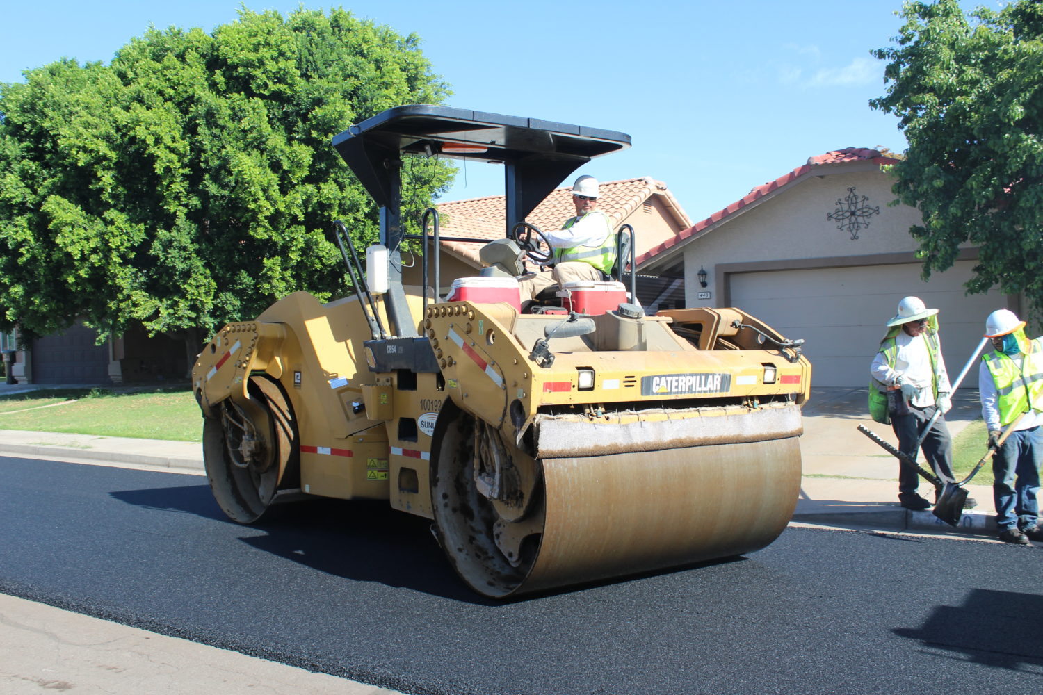 Town of Gilbert Ultra Thin Bonded Wearing Course Phase 2 Sunland Asphalt